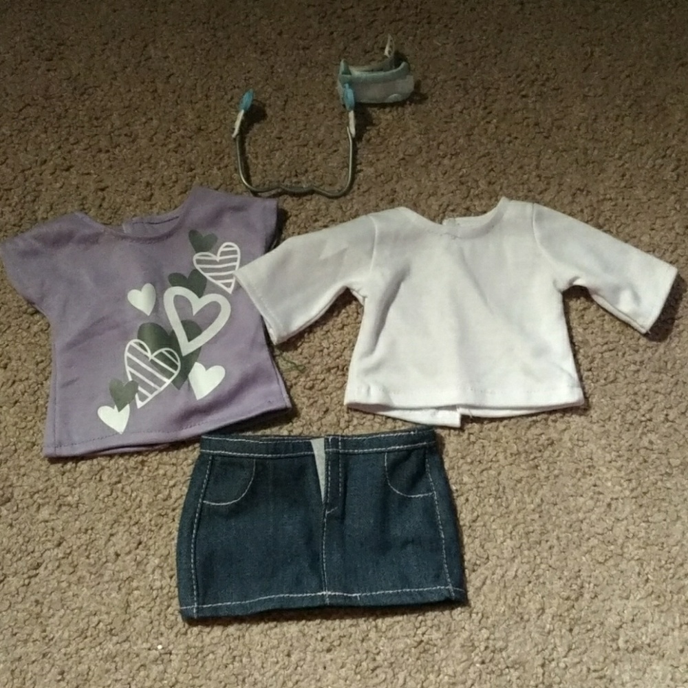 American Girl doll clothes and braces